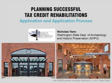 Federal Historic Tax Credit | Washington State Department Of ...